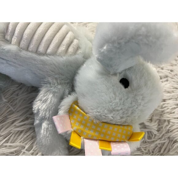 Make Believe Ideas Plush Elephant Crinkles, Rattles- Ribbon Sensory Stuffed SOFT - Picture 6 of 6